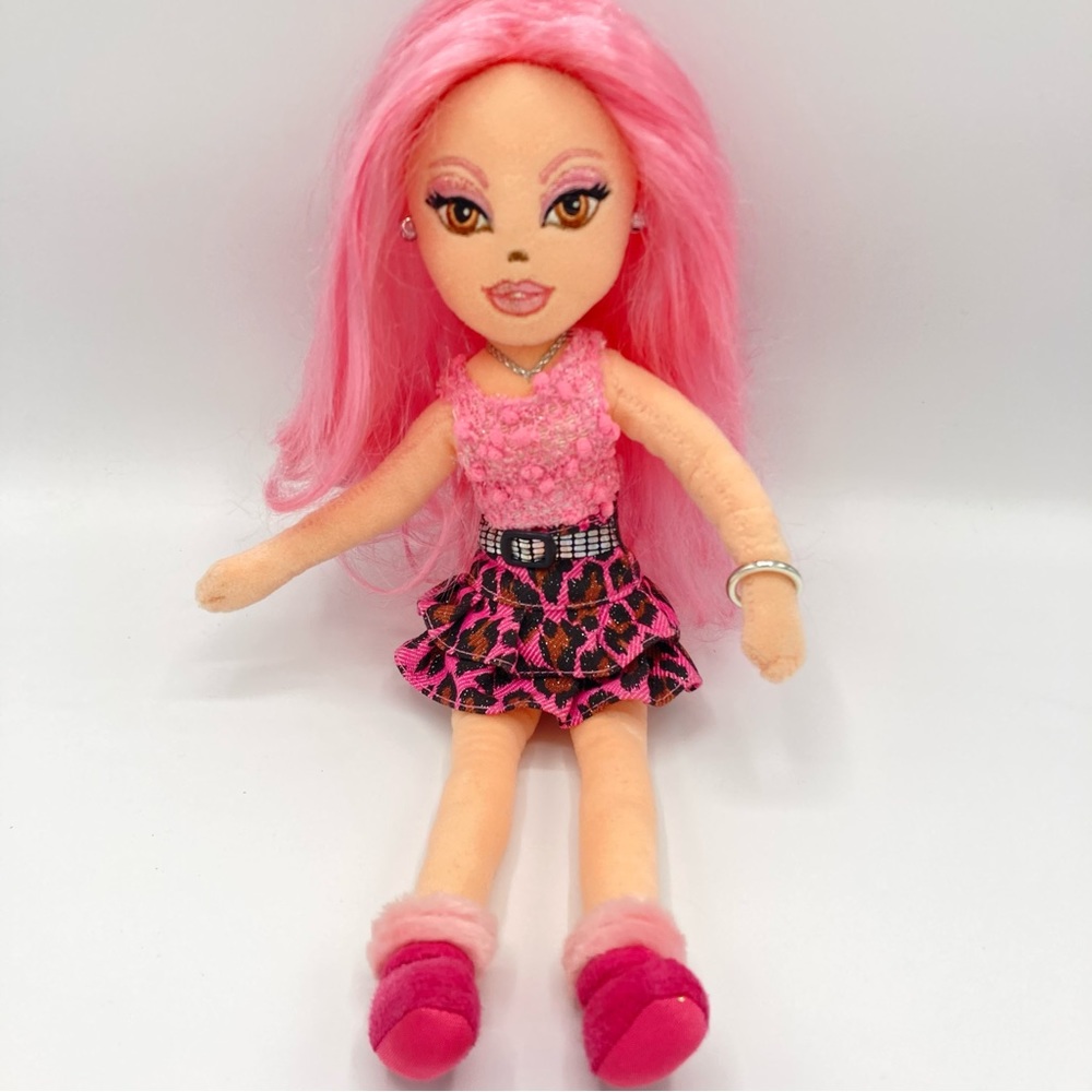 TY - Girlz Sizzlin’ Sue Pink Hair Plush Doll